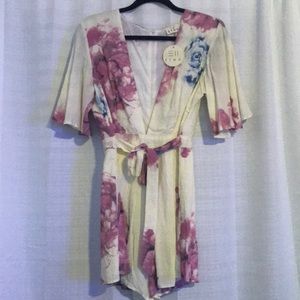 Floral Romper